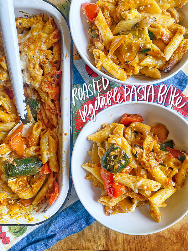 Roasted Vegetable Baked Penne // shutterbean