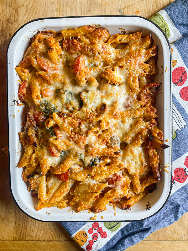 Roasted Vegetable Baked Penne // shutterbean