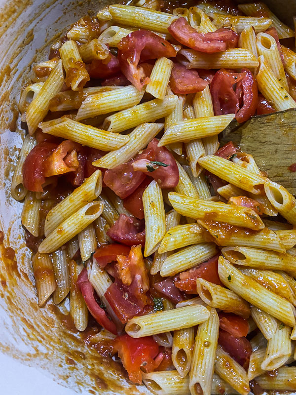 Roasted Vegetable Baked Penne // shutterbean