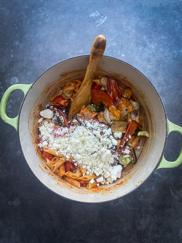 Roasted Vegetable Baked Penne // shutterbean