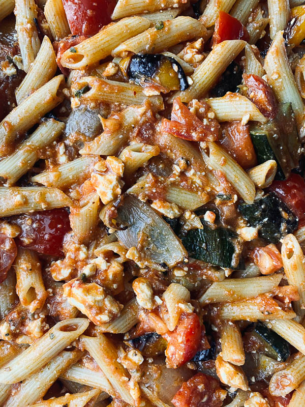 Roasted Vegetable Baked Penne // shutterbean