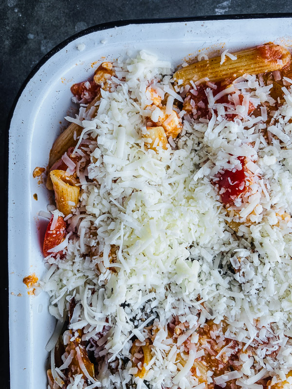 Roasted Vegetable Baked Penne // shutterbean