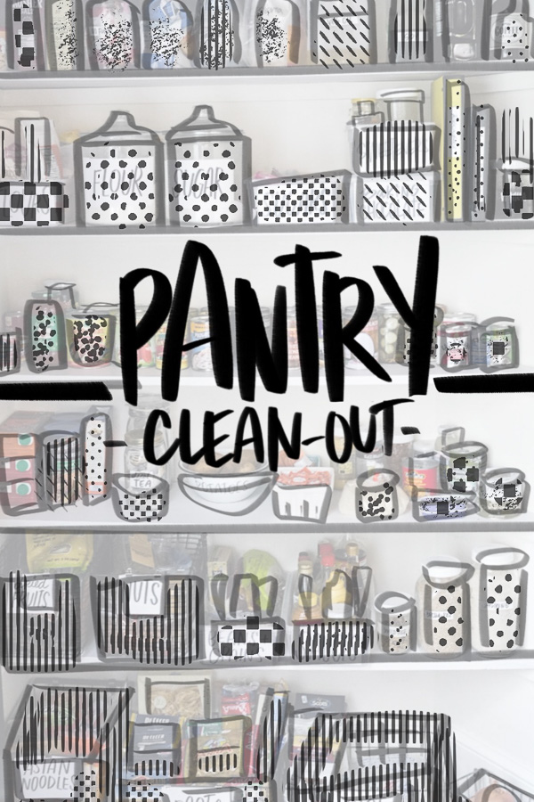 Pantry Clean Out - by Tracy Benjamin of Shutterbean.com