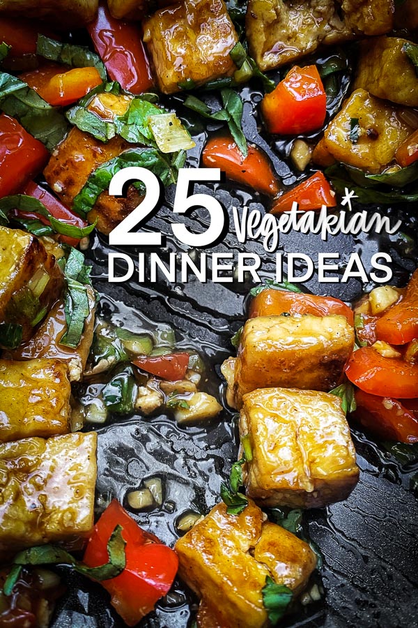 25 Vegetarian Dinner Ideas - find inspiration from Shutterbean.com