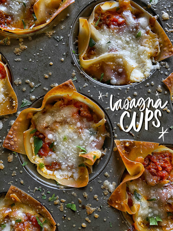 Lasagna Cups