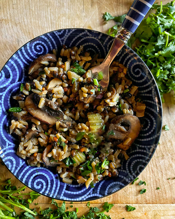 Mushroom Rice Pilaf - Shutterbean.com