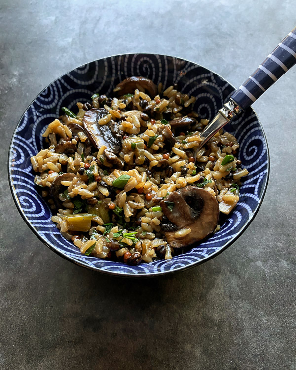 Mushroom Rice Pilaf - Shutterbean.com