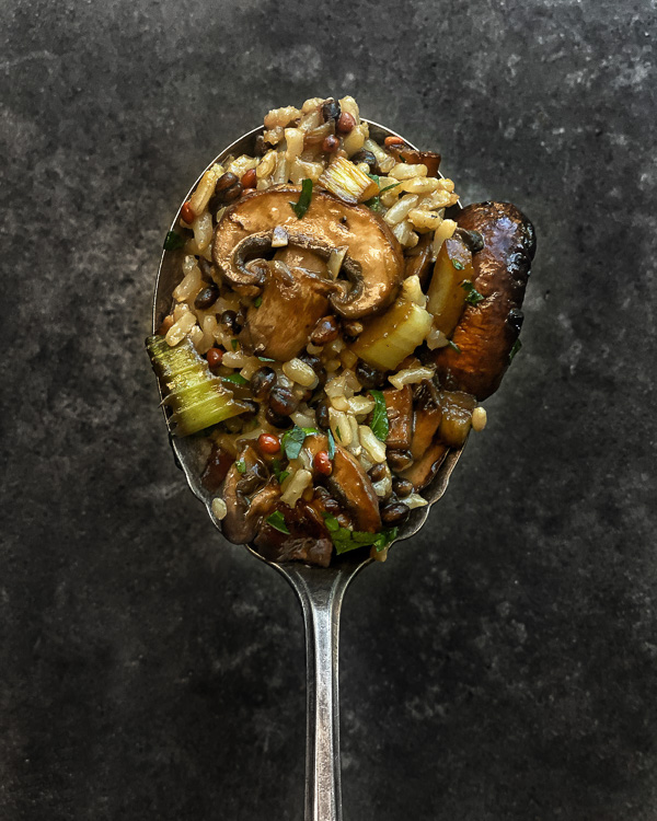 Mushroom Rice Pilaf - Shutterbean.com