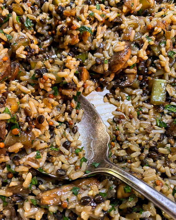 Mushroom Rice Pilaf - Shutterbean.com