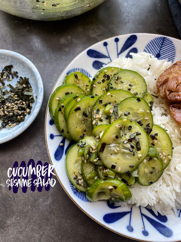 Cucumber Sesame Salad