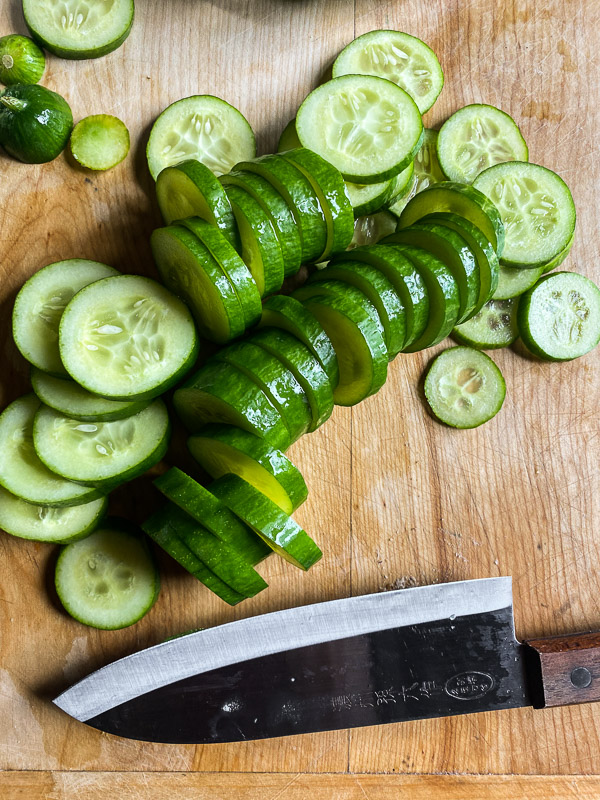 Cucumber Sesame Salad - find the recipe on Shutterbean.com