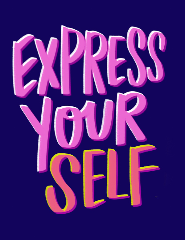 Express Yourself // I love lists Shutterbean.com