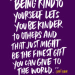 Be kind to yourself! I love lists // shutterbean