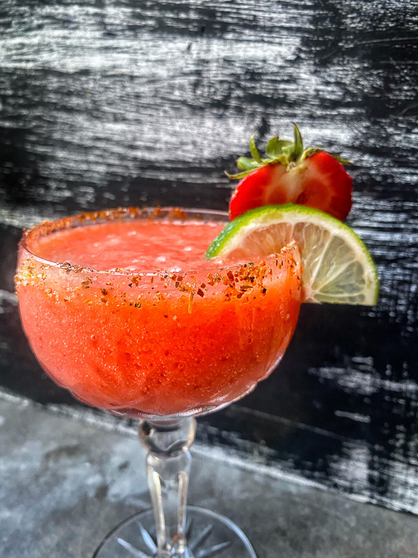 Spicy Strawberry Mango Margarita- Shutterbean.com