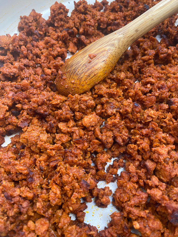 One Pan Vegetarian Taco Pasta