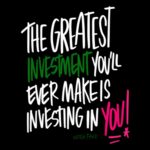 Invest in YOU! I love lists artwork by Tracy Benjamin- Shutterbean.com