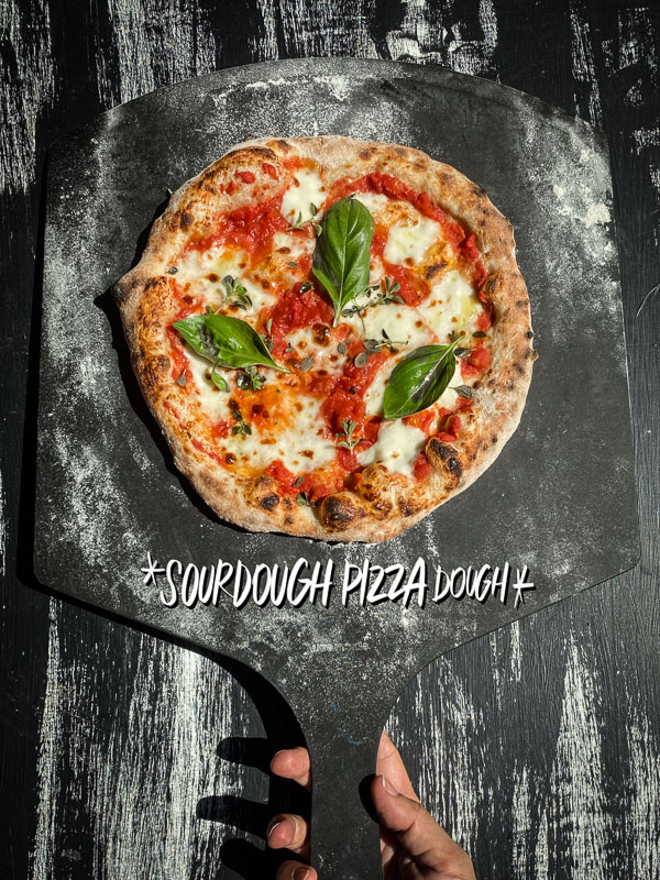 Sourdough PIzza Dough - recipe on Shutterbean.com