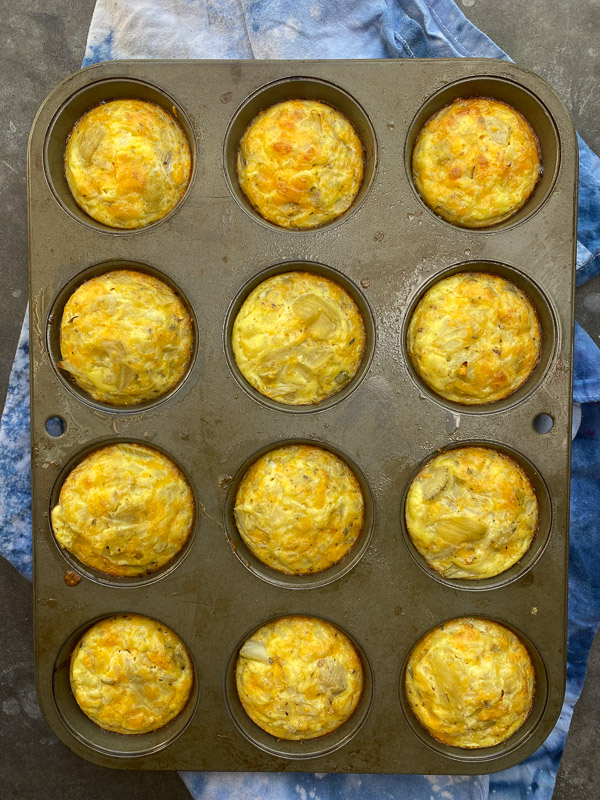 Artichoke Egg Bites - Shutterbean