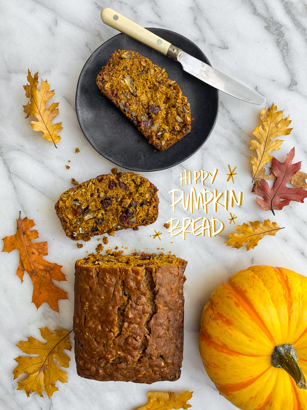 Pumpkin bread Stock Photo by arina-habich