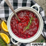 Make your own cranberry sauce! Tracy from Shutterbean shares her Homemade Cranberry Sauce recipe!