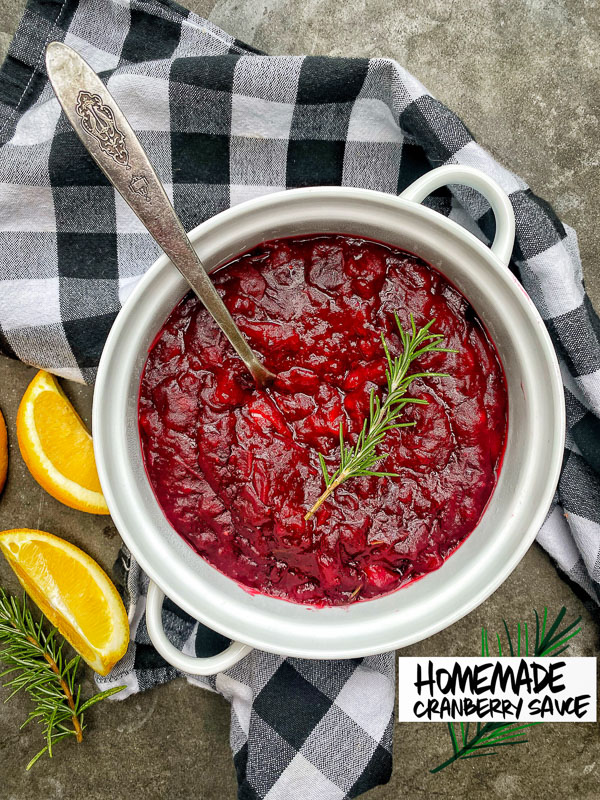 Homemade Cranberry Sauce