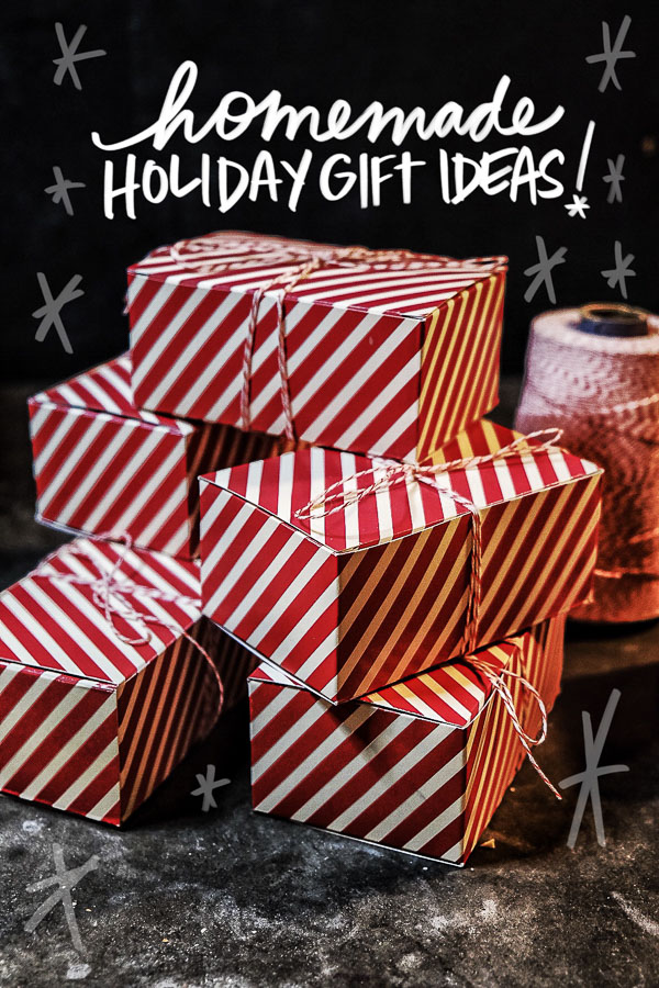 Homemade Holiday Gift Ideas- From cookies, candy, bars to nuts, Tracy Benjamin of Shutterbean shares her favorite homemade holiday gift ideas!