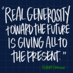 Real Generosity- I love lists artwork by Tracy Benjamin