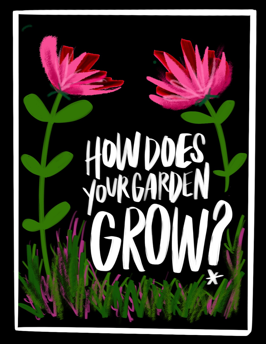 How does your garden grow? I LOVE LISTS/ shutterbean - by Tracy Benjamin