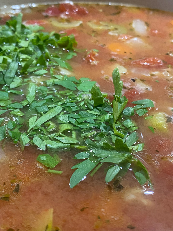 Minestrone Soup will give you a big dose of vegetables! Pair it with some crusty bread and you're all set! Find the recipe by Tracy Benjamin on Shutterbean.com