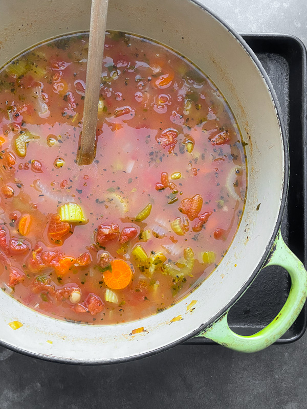 Minestrone Soup will give you a big dose of vegetables! Pair it with some crusty bread and you're all set! Find the recipe by Tracy Benjamin on Shutterbean.com