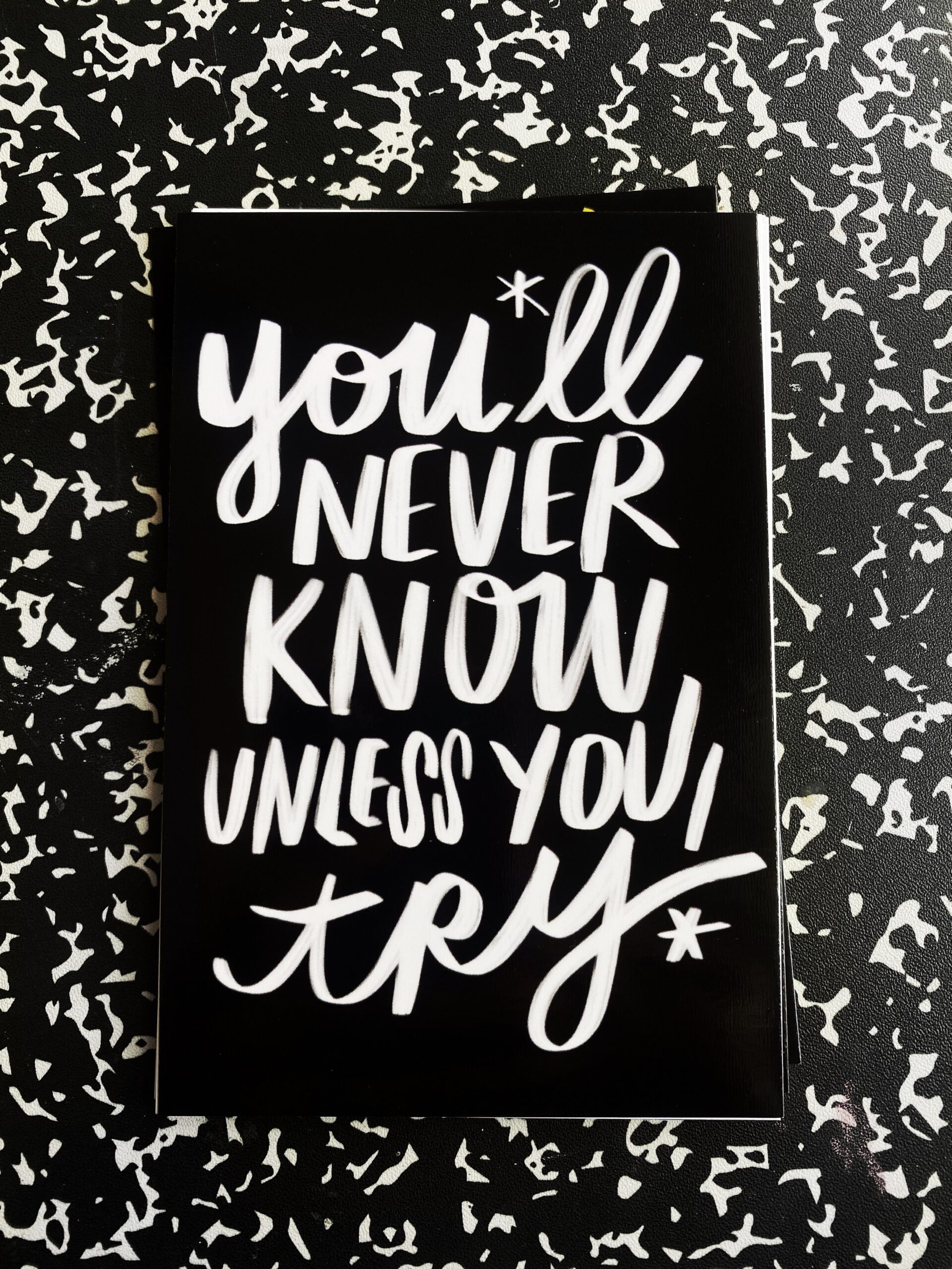 You'll Never Know Unless You Try! I love lists // shutterbean