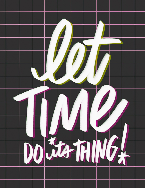Let time do its thing! I LOVE LISTS - Tracy Benjamin of Shutterbean.com