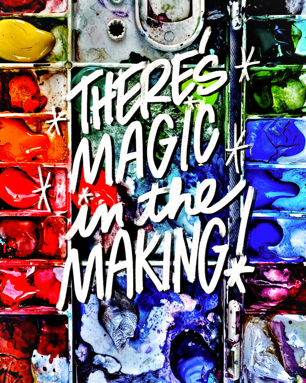 Magic in the Making- I love lists artwork by Tracy Benjamin of Shutterbean.comTracy Benjmain 