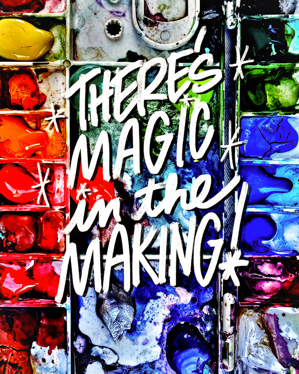 Magic in the Making- I love lists artwork by Tracy Benjamin of Shutterbean.comTracy Benjmain