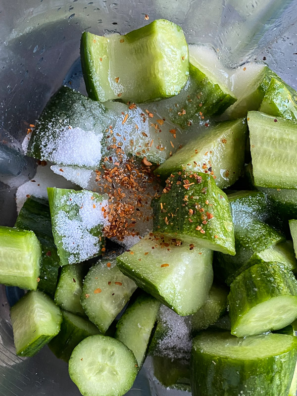 Spicy Cucumber Limeade is a refreshing way to enjoy cucumbers and limes! Find this mocktail recipe on Shutterbean.com