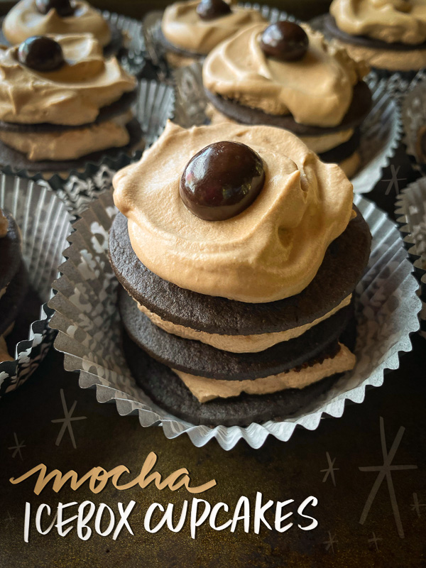 Mocha Icebox Cupcakes - Shutterbean