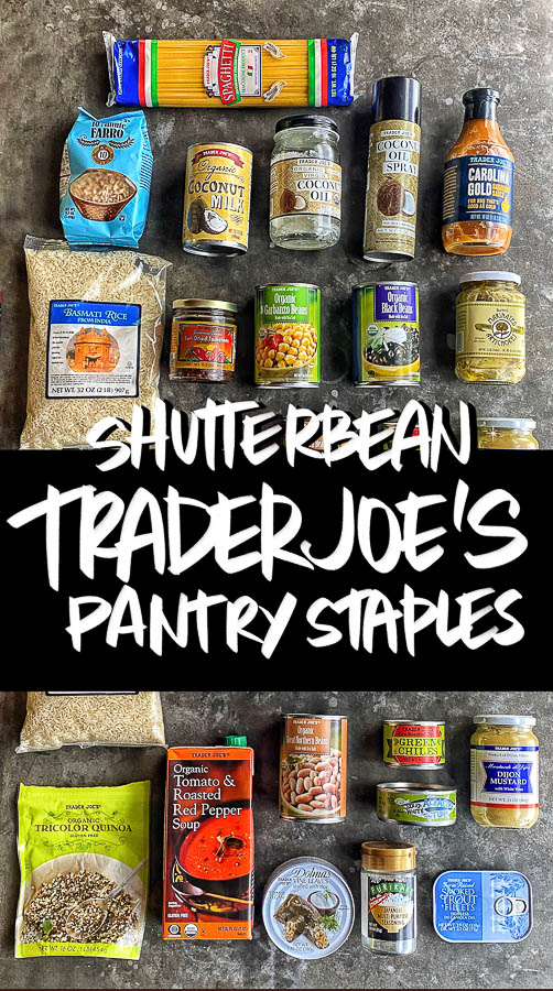 Trader Joe's Pantry Staples- Tracy from Shutterbean shares her favorites!