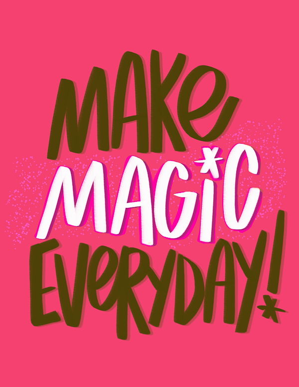 Make Magic Everyday- i love lists // Tracy Benjamin of Shutterbean.com