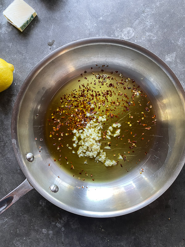 Spanish Garlic Shrimp can be made with very few ingredients. Find the recipe on Shutterbean.com by Tracy Benjamin