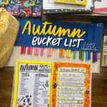 Autumn Bucket List 2022 in the Currently Workbook- Shutterbean.com