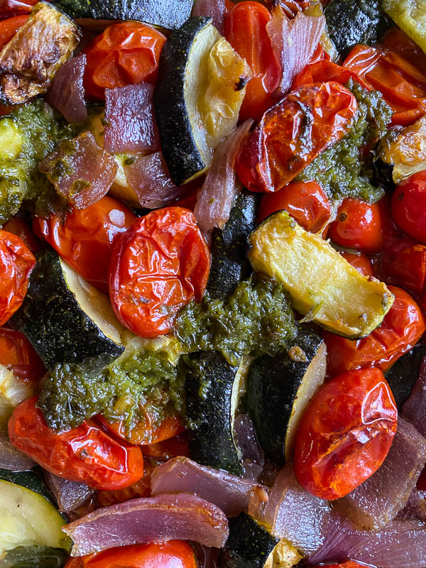 Pick up these supplies at your local Trader Joe's to make this delicious Roasted Vegetable Galette from Shutterbean.com