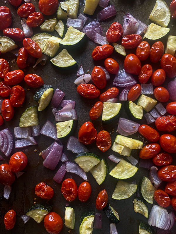 Pick up these supplies at your local Trader Joe's to make this delicious Roasted Vegetable Galette from Shutterbean.com