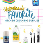 Shutterbean's Favorite Kitchen Cleaning Supplies! Tracy Benjamin shares what she uses to keep her kitchen clean.