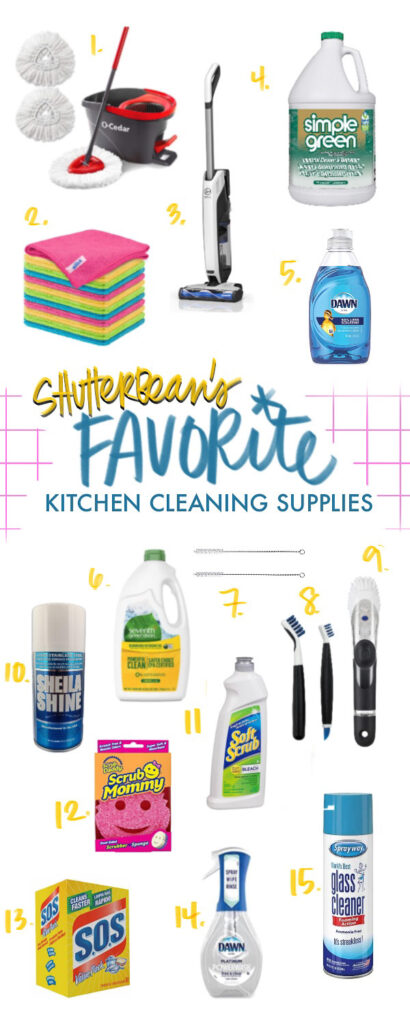 10 Kitchen Cleaning Supplies You Didn't Know You Needed