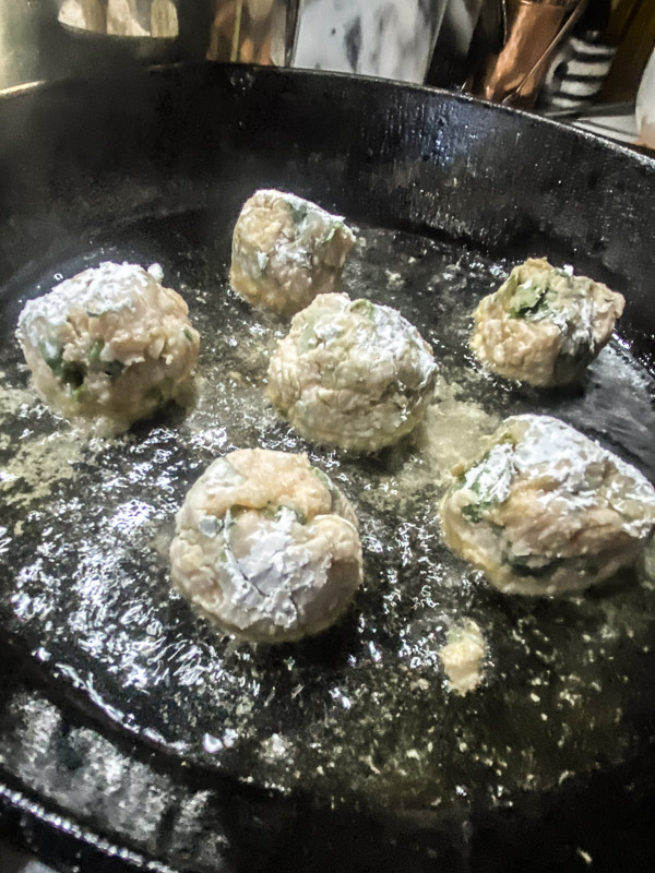 Spice up your weeknight with Chicken Cilantro Meatballs. They're great prepped ahead for soup, noodles & salads. Find the recipe on Shutterbean.com 