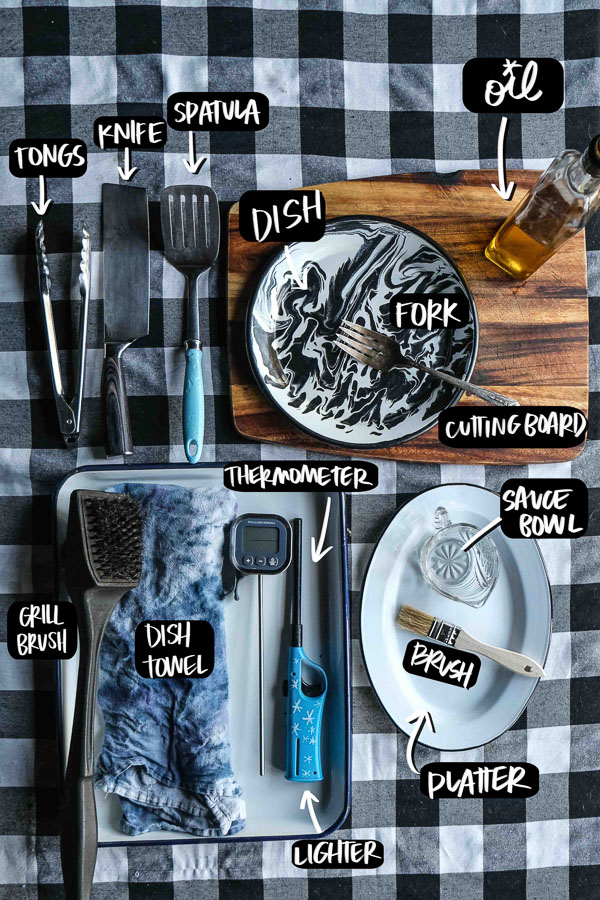 Shutterbean Grill Accessories- After many years of grilling experiences, Tracy Benjamin shares her grilling essentials.