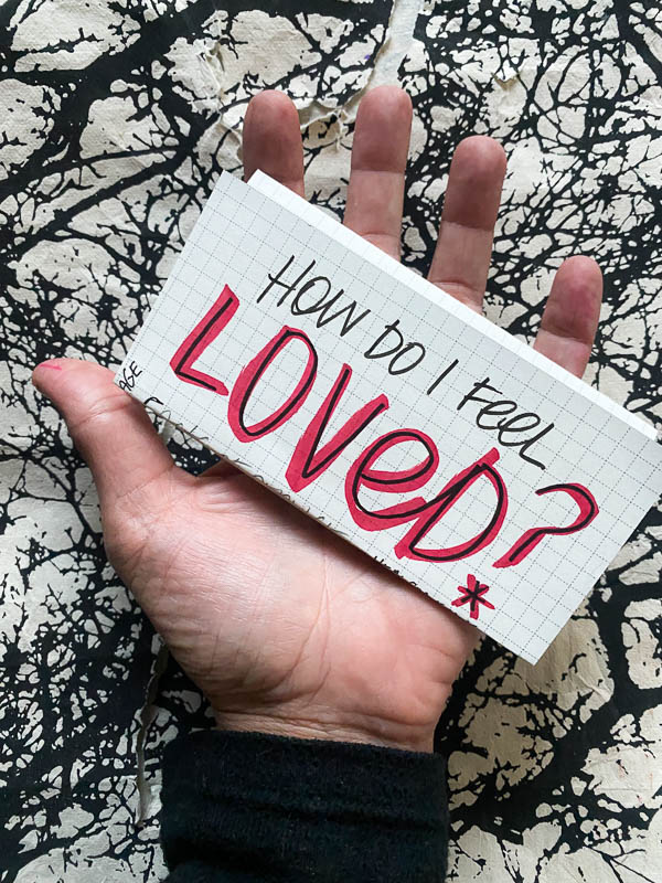 How do you feel loved? // i love lists Tracy Benjamin Shutterbean