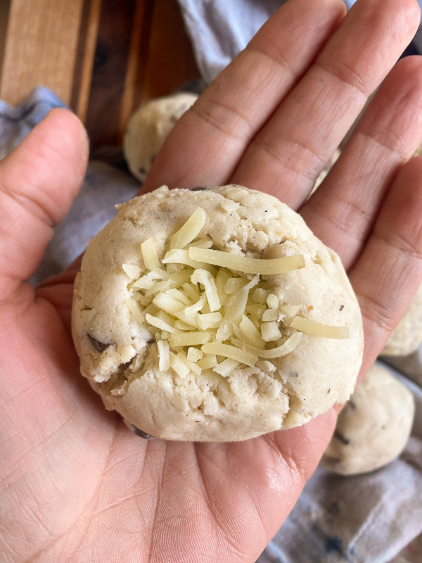 Mushroom Pupusas are a great vegetarian/gluten free meal for you and your family. Find the recipe on Shutterbean.com