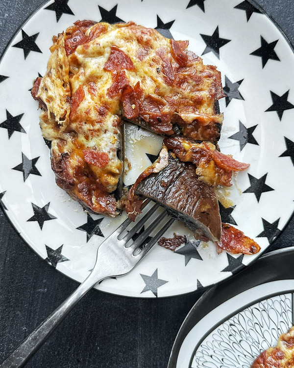 Portobello Mushroom Pizzas