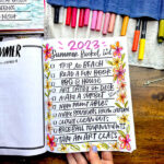 Summer Bucket List 2023- from shutterbean.com with printable!